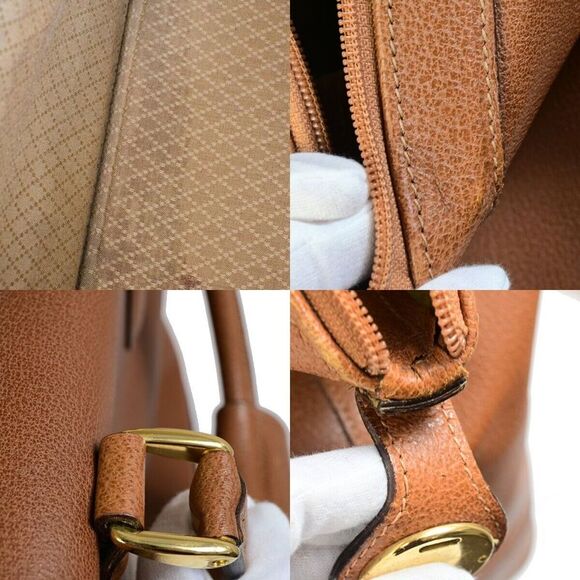 Gucci Brown Leather Travel Bag (Pre-Owned) - Picture 11 of 16